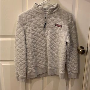 Grey Vineyard Vines quarterzip